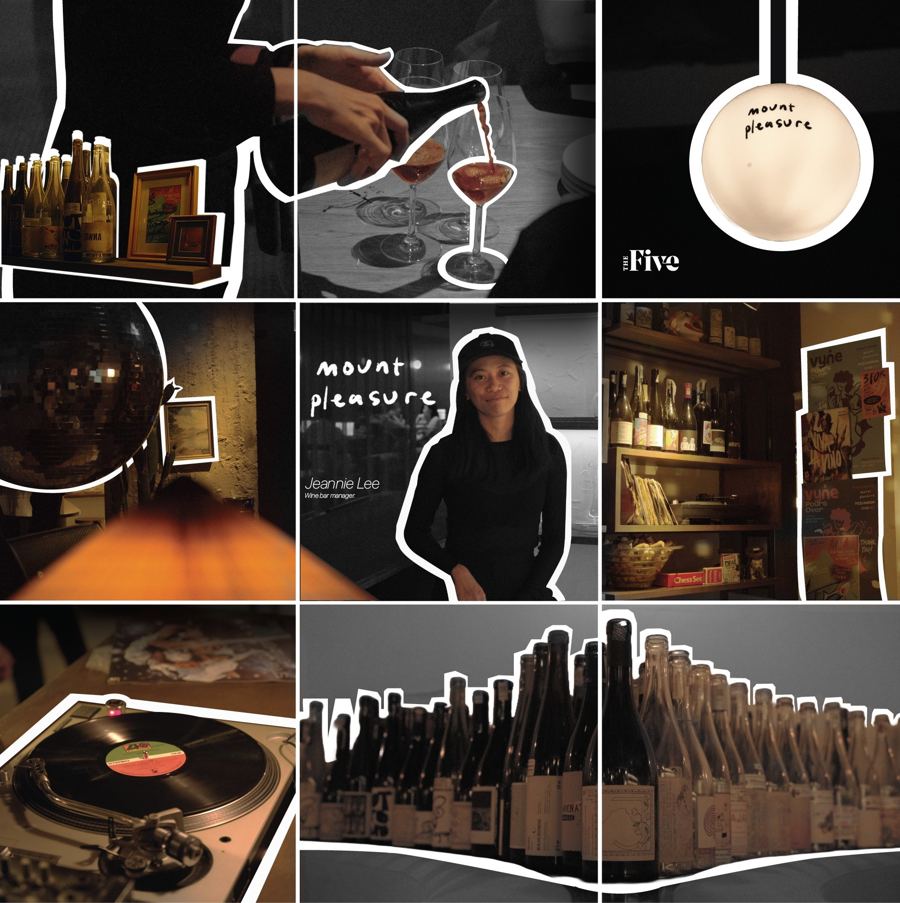Mount Pleasure wine bar social grid