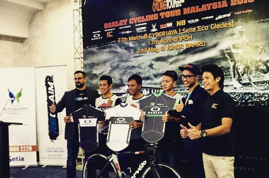 Launch of the Oakley Cycling Tour Malaysia 2016